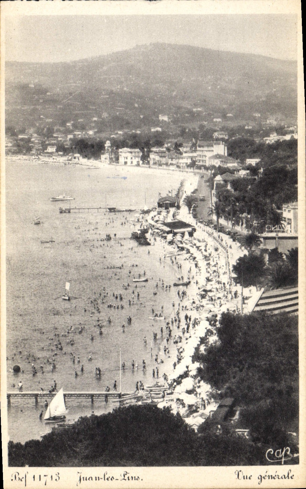 CPA Juan les Lins Vue generale 