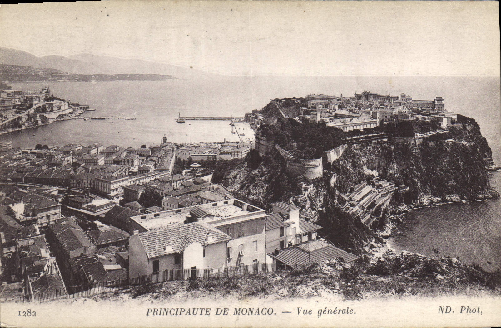 CPA Principaute de Monaco Vue generale 