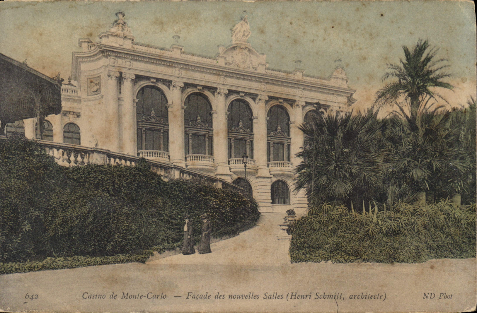 CPA Casino de Monte Carlo Facade des nouvelles Salles 