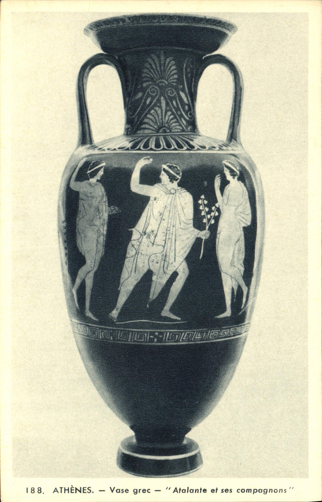 CPA Athenes Vase Grec Atalante et ses compognons 