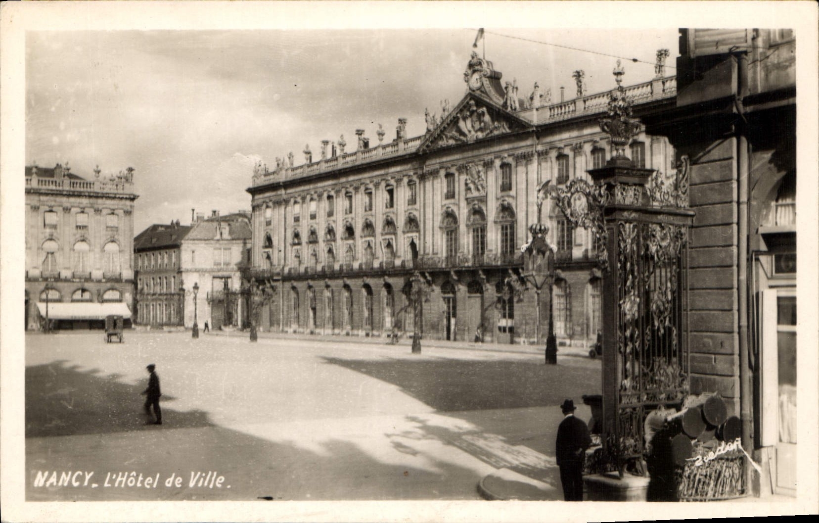 CPA Nancy l'Hotel de Ville 