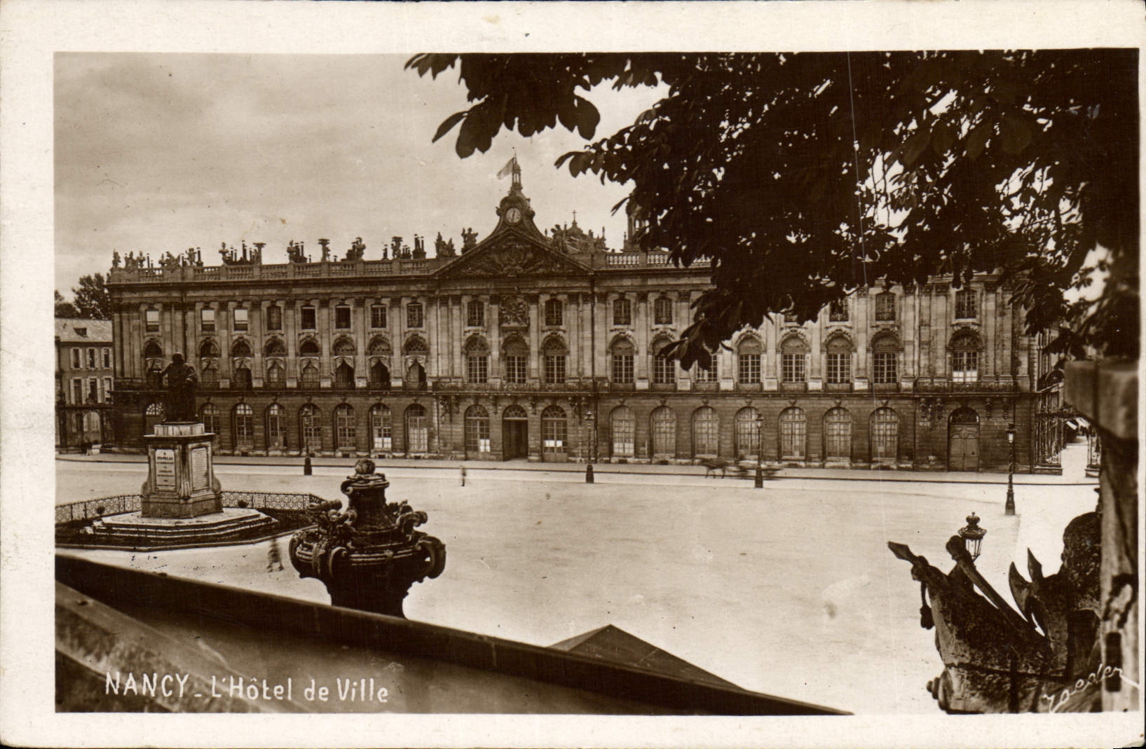 CPA Nancy l'Hotel de Ville 