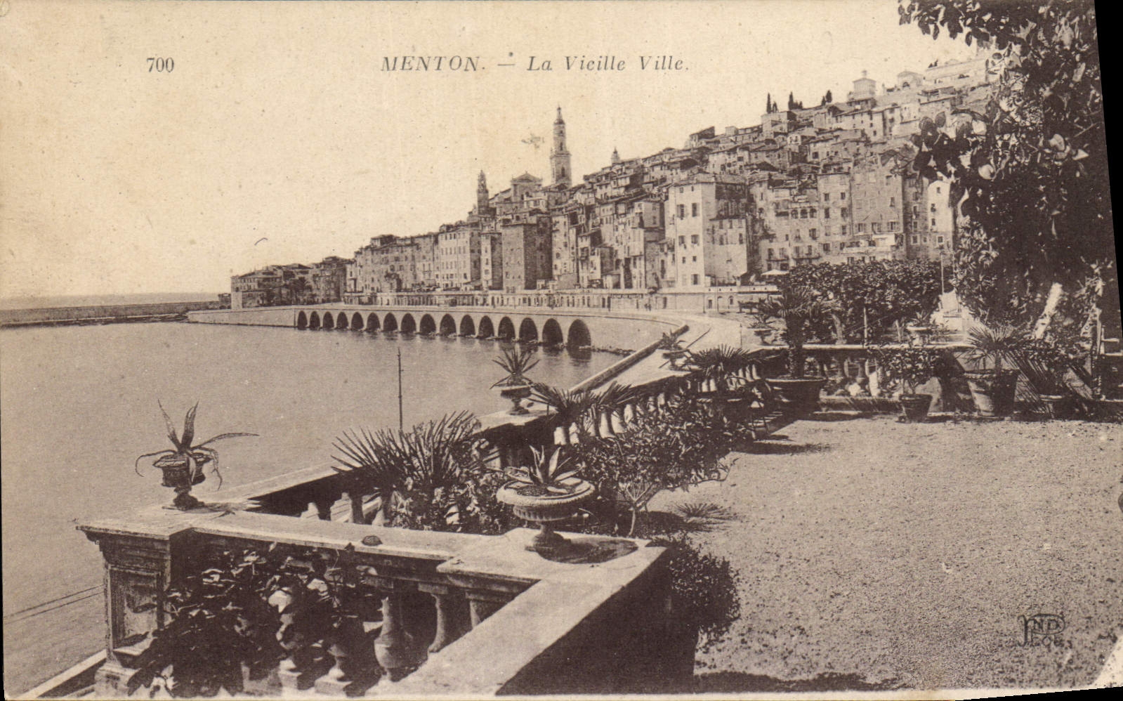 CPA Menton La Vieille Ville 