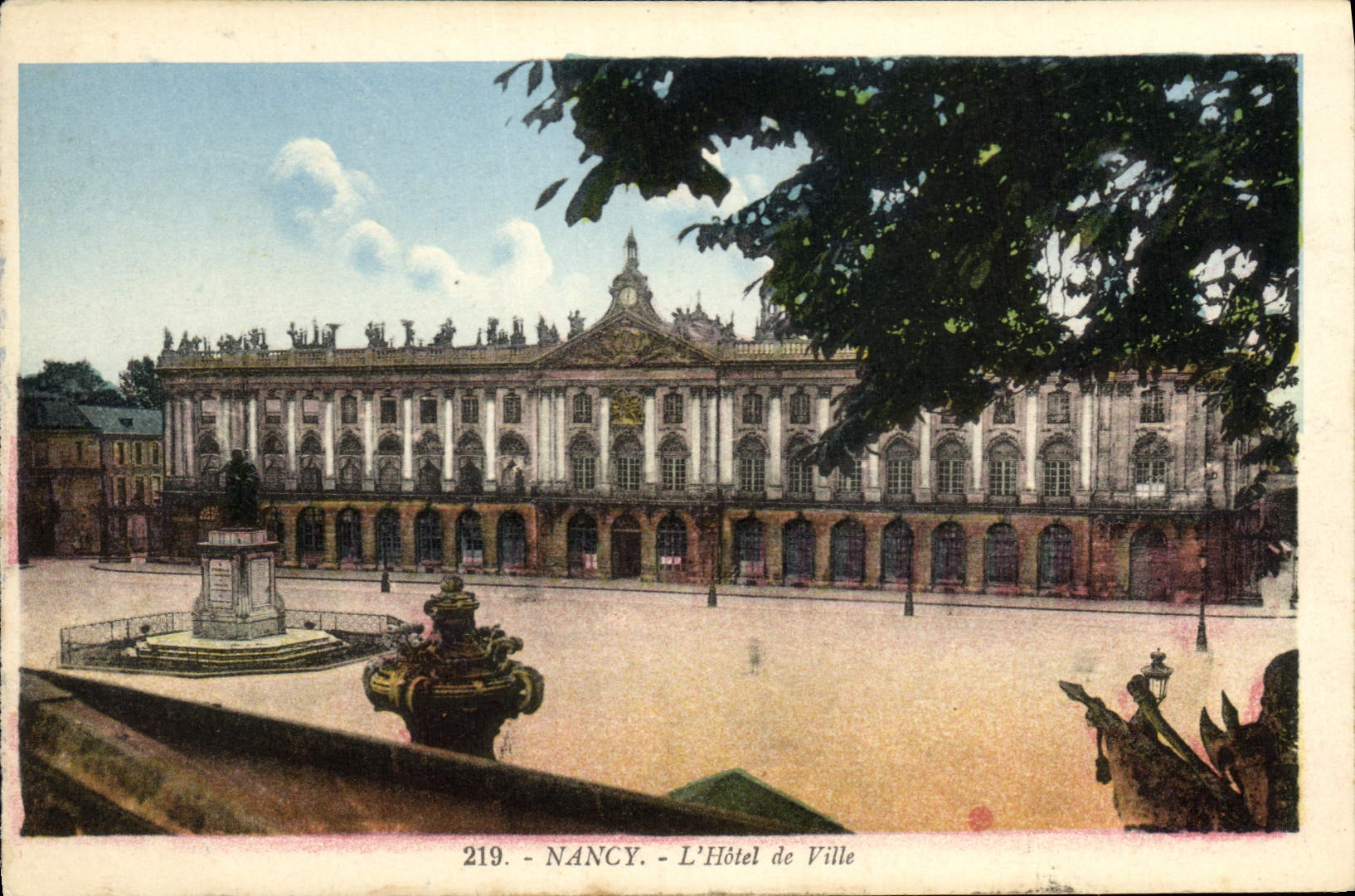 CPA Nancy l'Hotel de Ville 