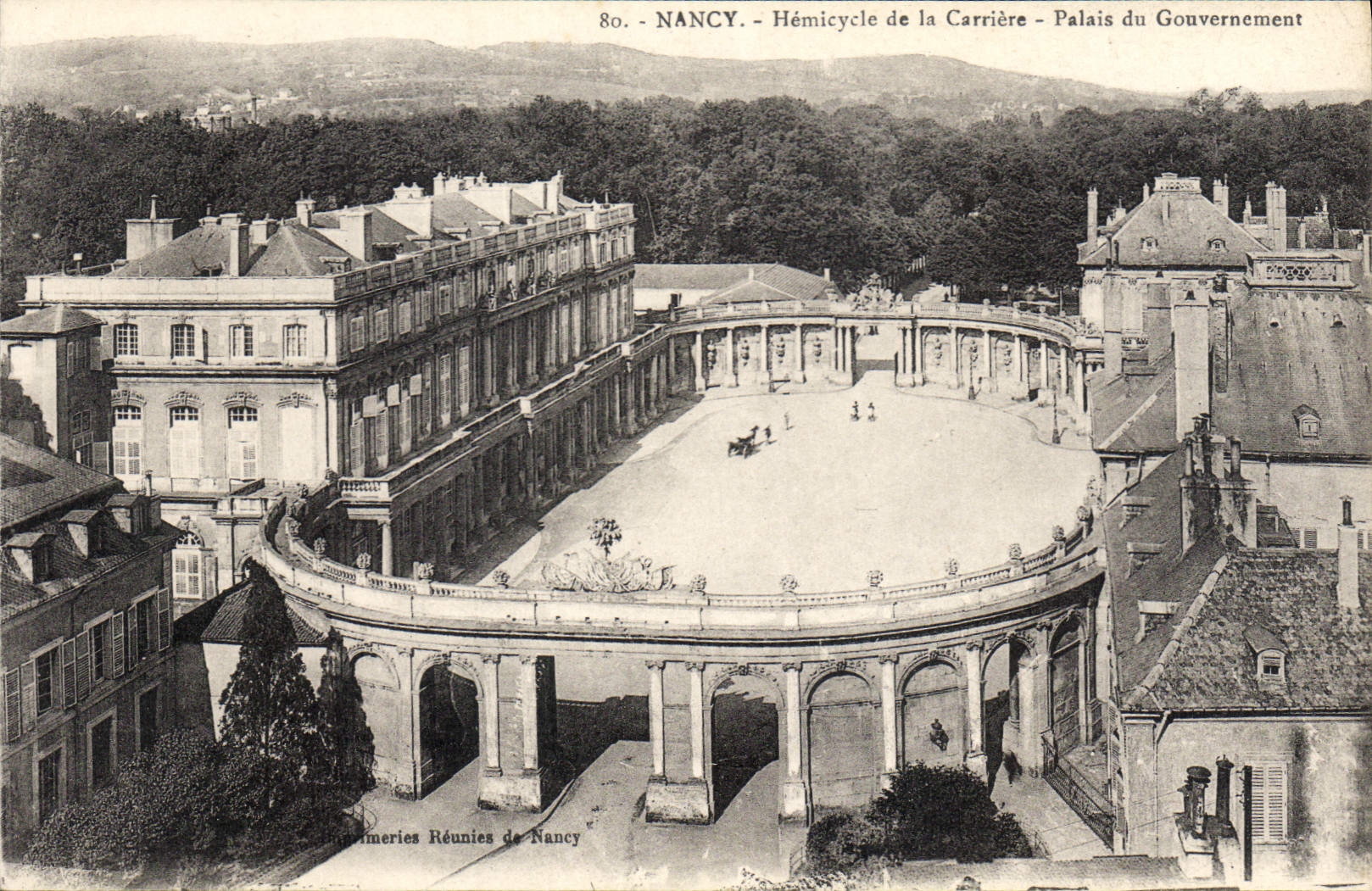 CPA Nancy L'Hemicycle de la Palais du Gouvernement 
