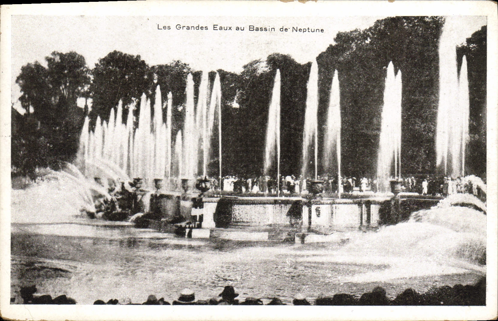 CPA Les Grandes eaux au Bassin de Neptune