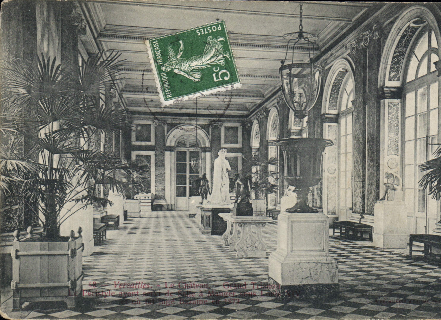 CPA Versailles Le Chateau Grand Trianon 
