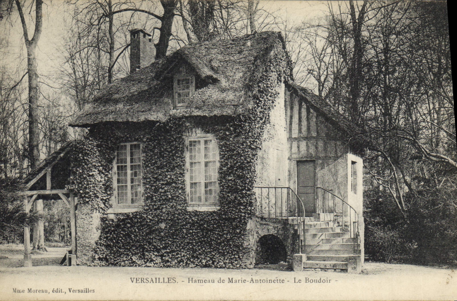 CPA Versailles Hameau de Marie Antoinette Le Boudoir 