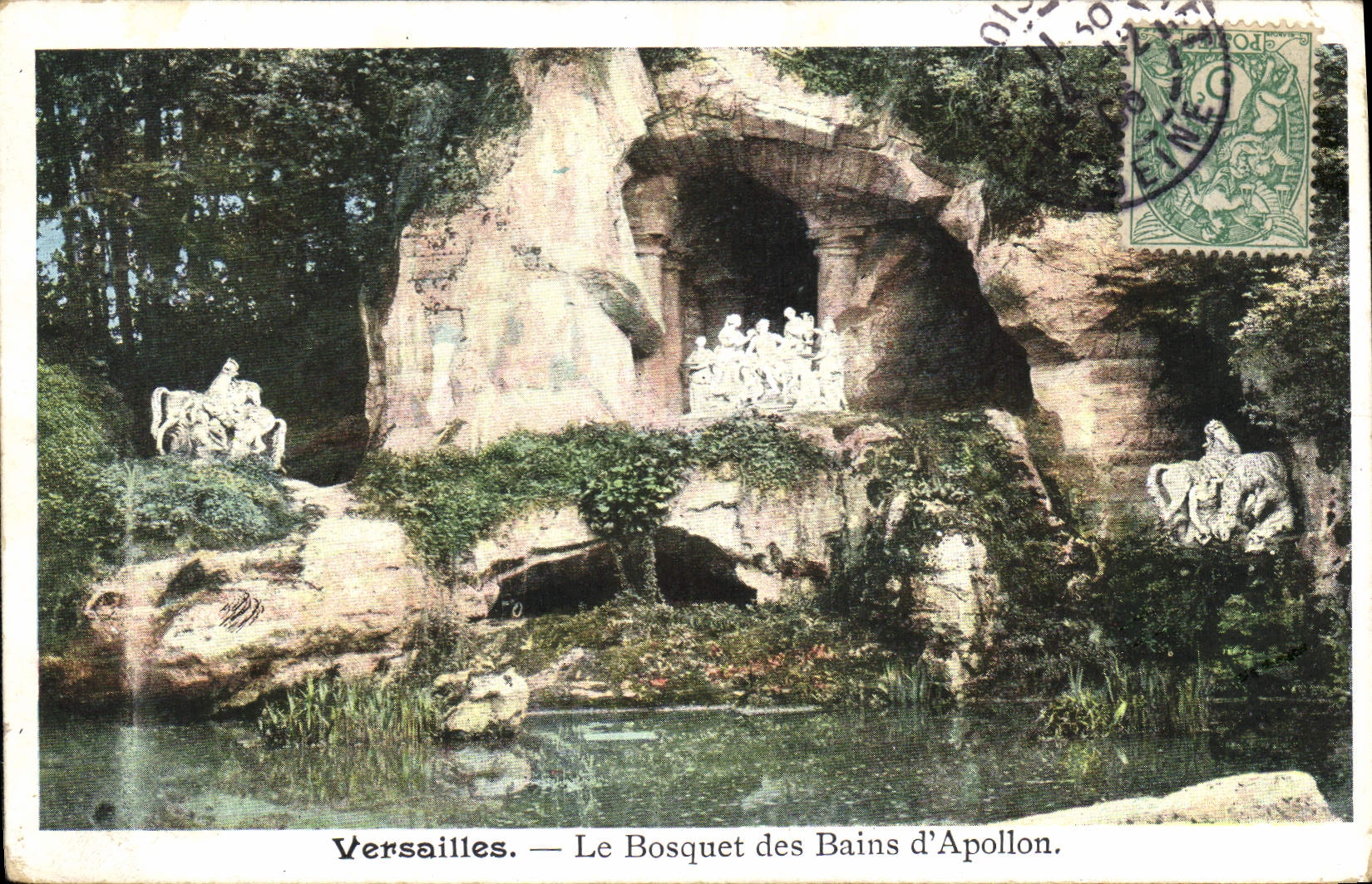 CPA Versailles Le Bosquet des Bains d'Apollon 