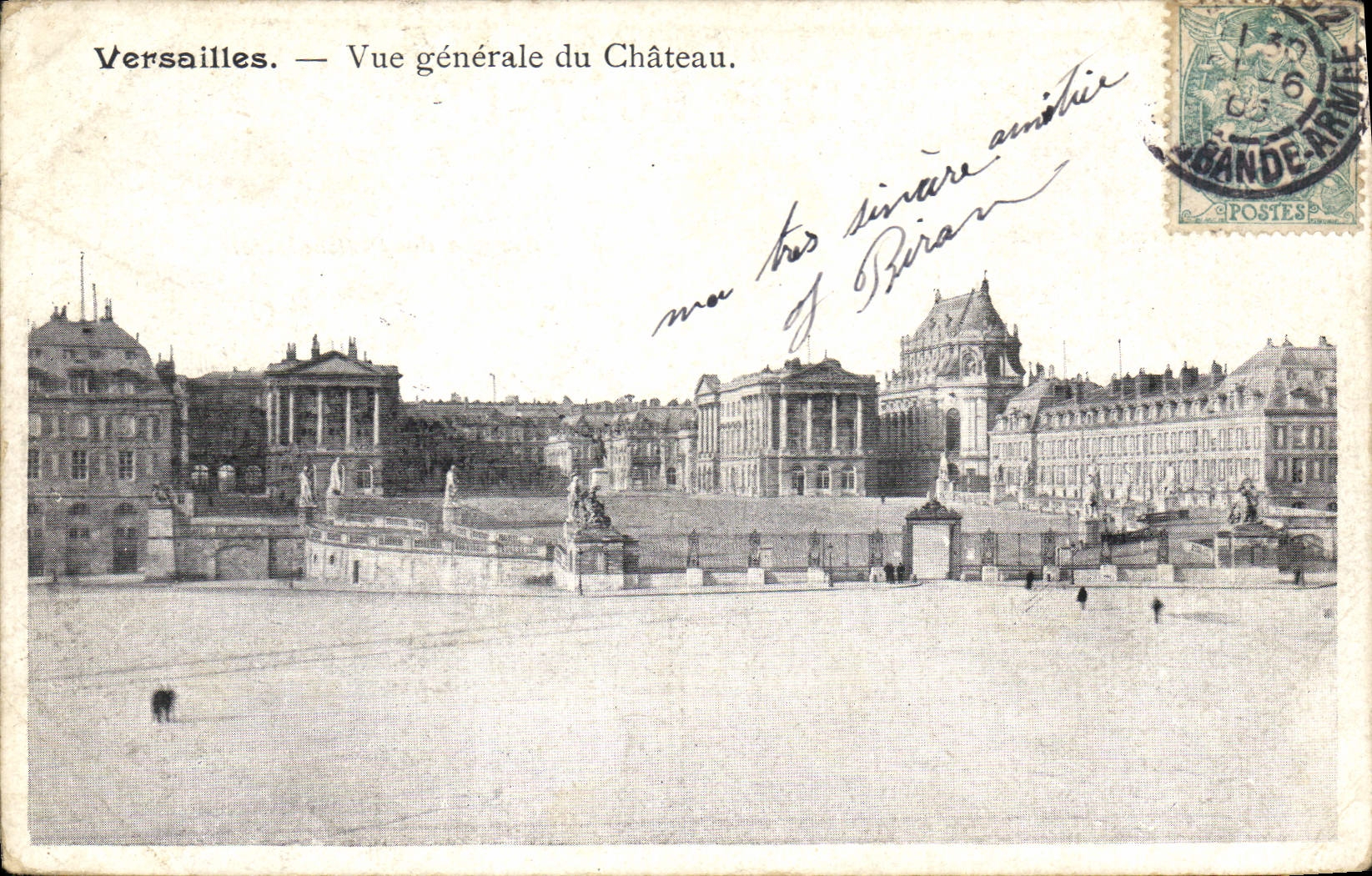CPA Versailles Vue generale du Chateau 