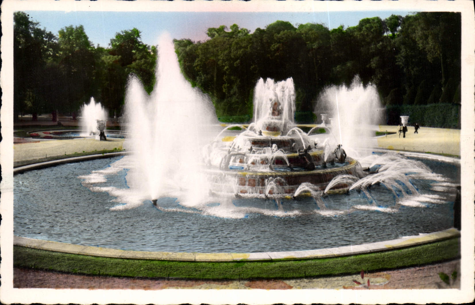 CPA Versailles Le Bassin de Latone 