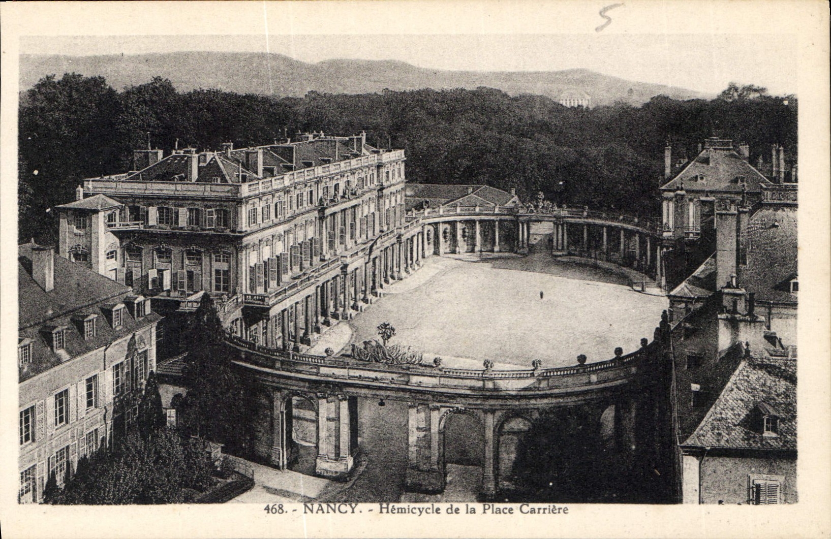 CPA Nancy Hemicycle de la Place Carriere 