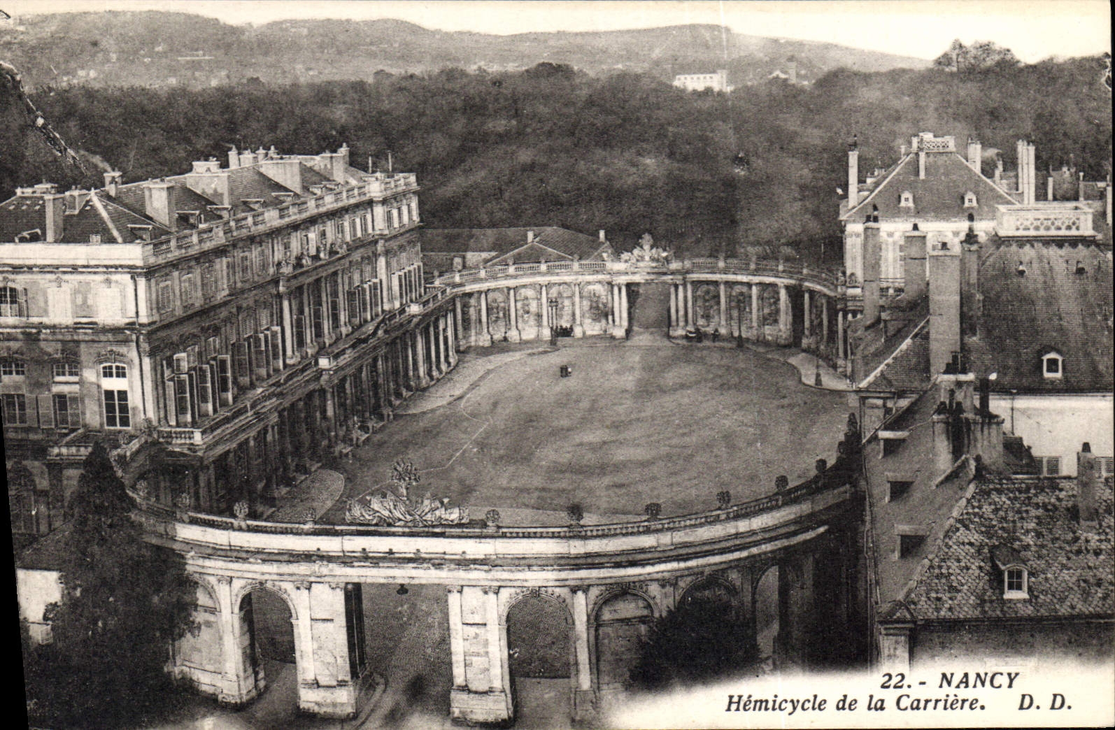 CPA Nancy Hemicycle de la Carriere 