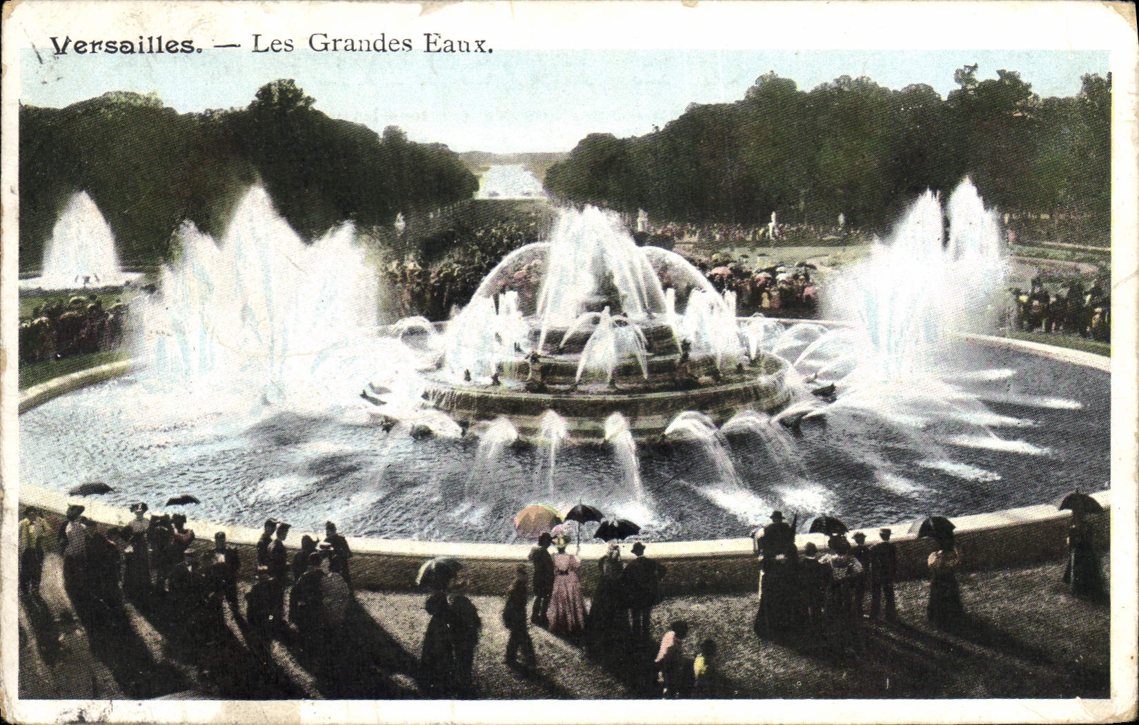 CPA Versailles Les Grandes Eaux 