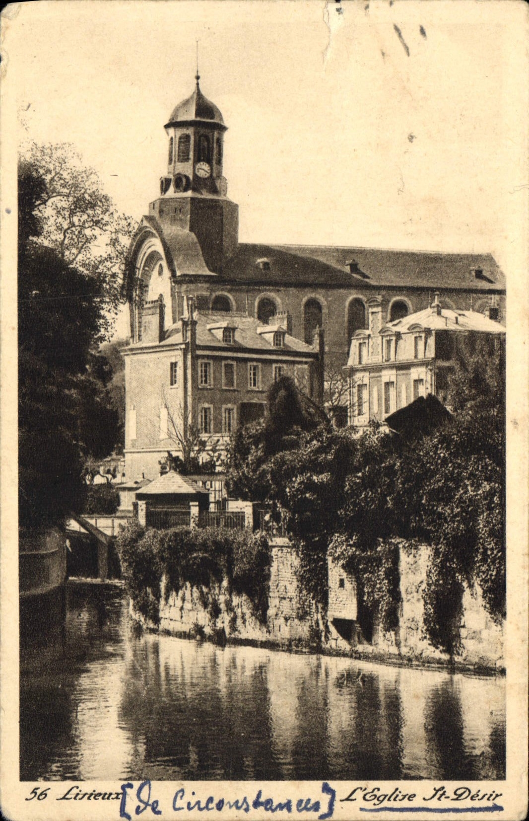 CPA Lisieux L'Eglise St Desir 