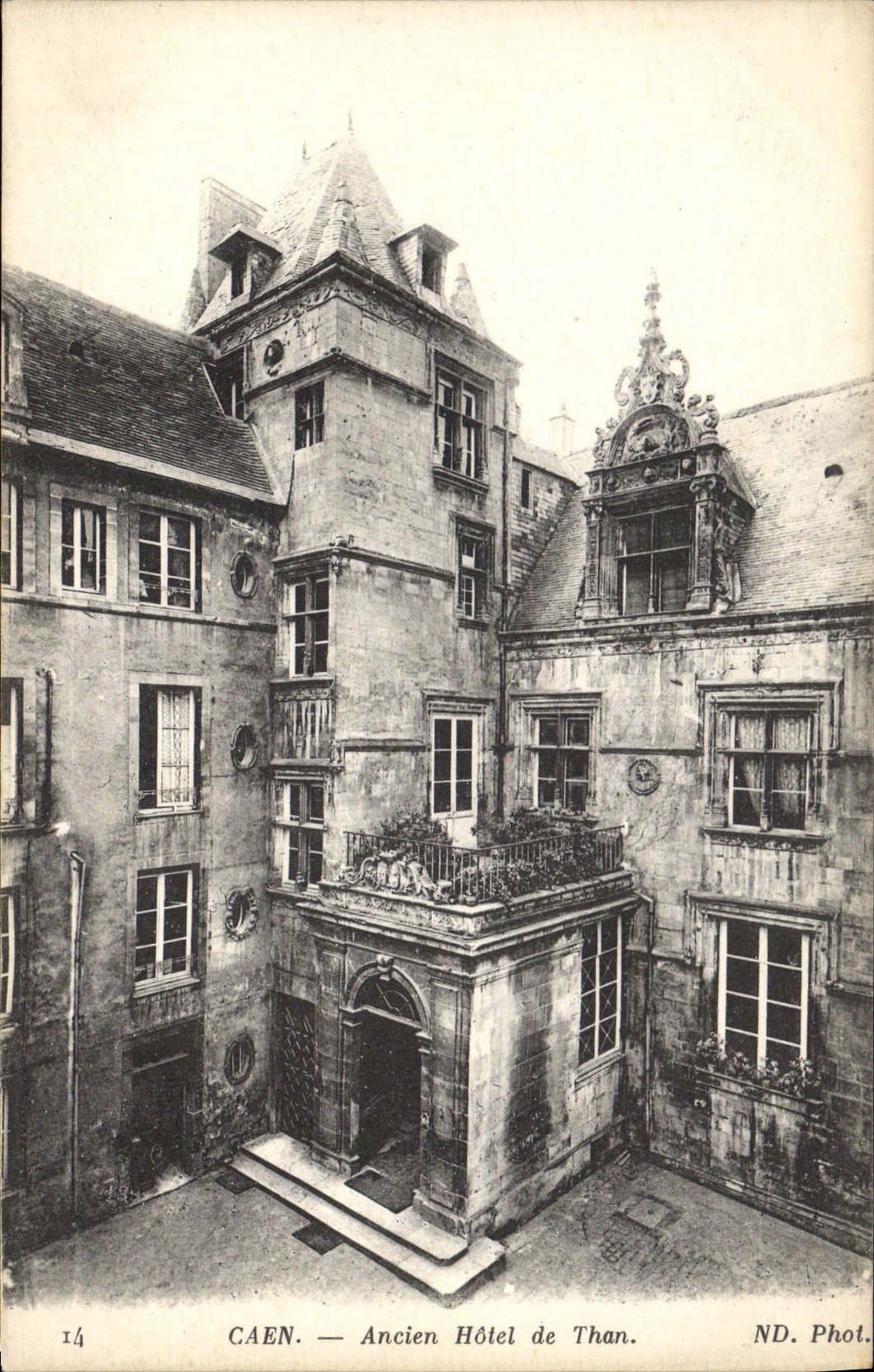 CPA Caen Ancien Hotel de Than 