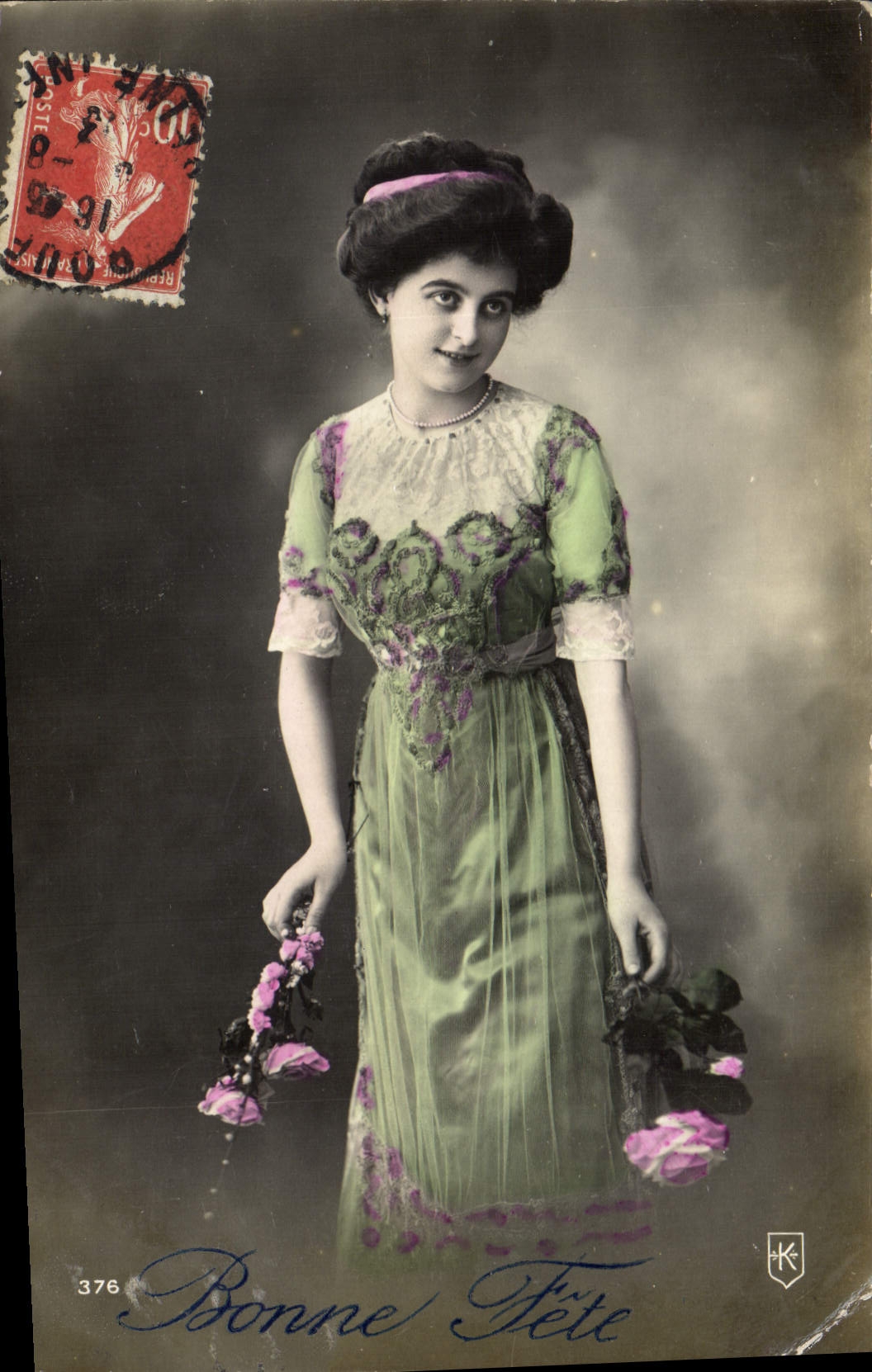 CPA Bonne fete Femme