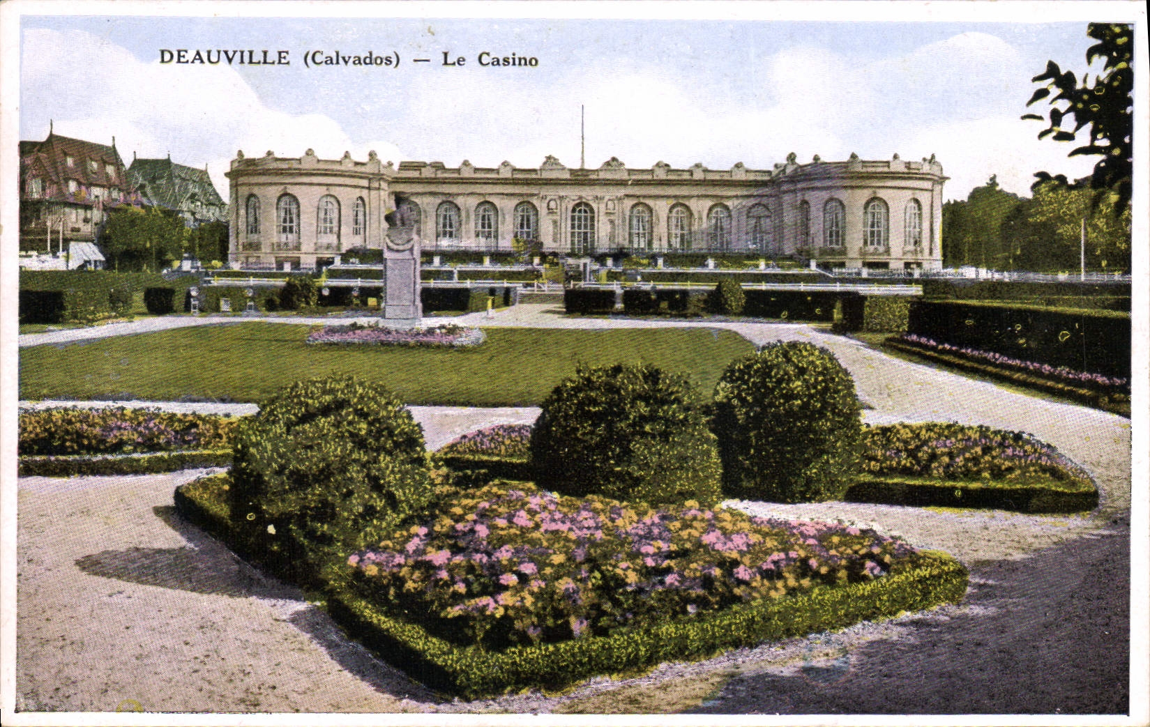 CPA Deauville Calvados Le Casino 