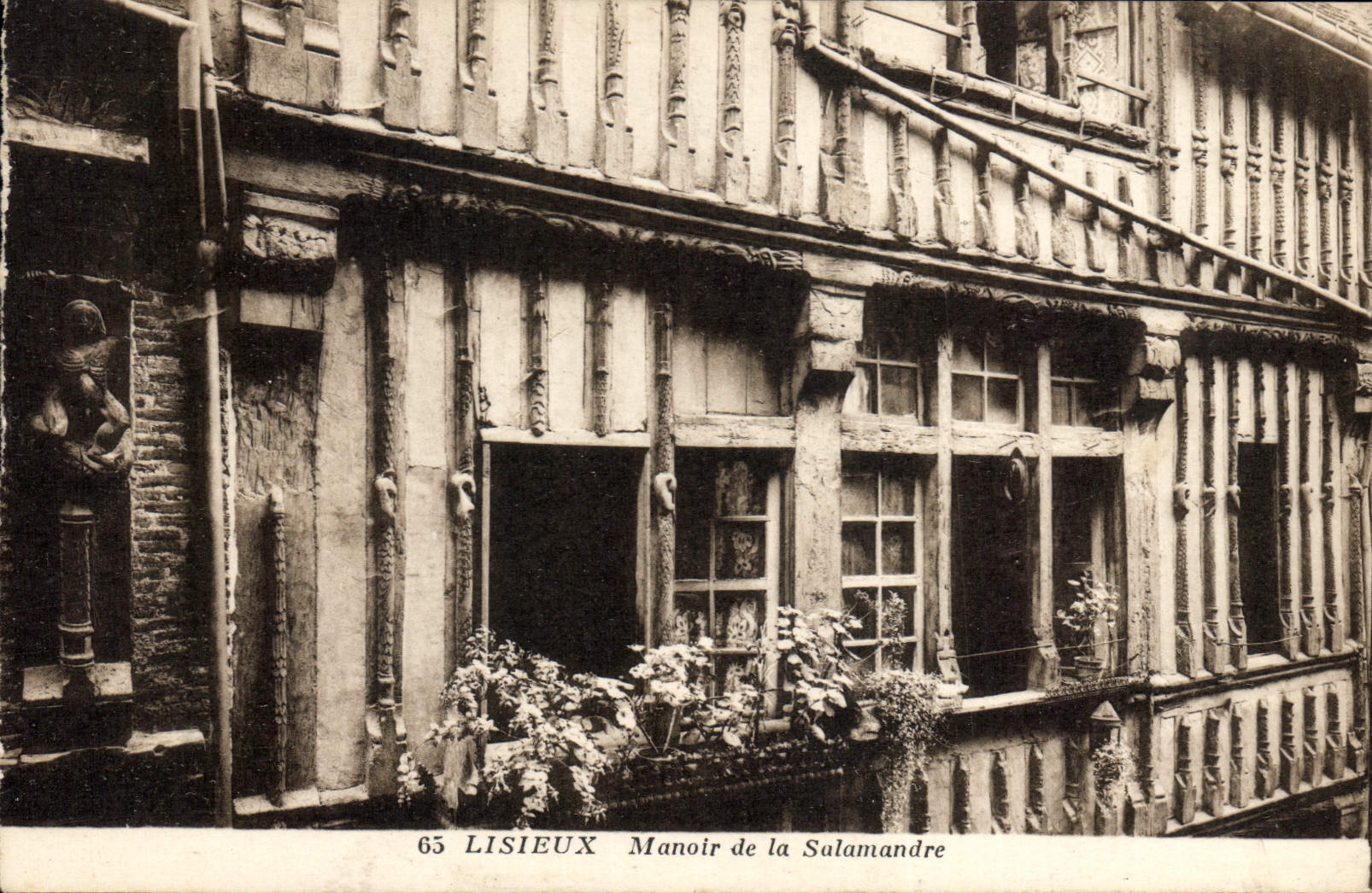 CPA Lisieux Manoir de la Salamandre 
