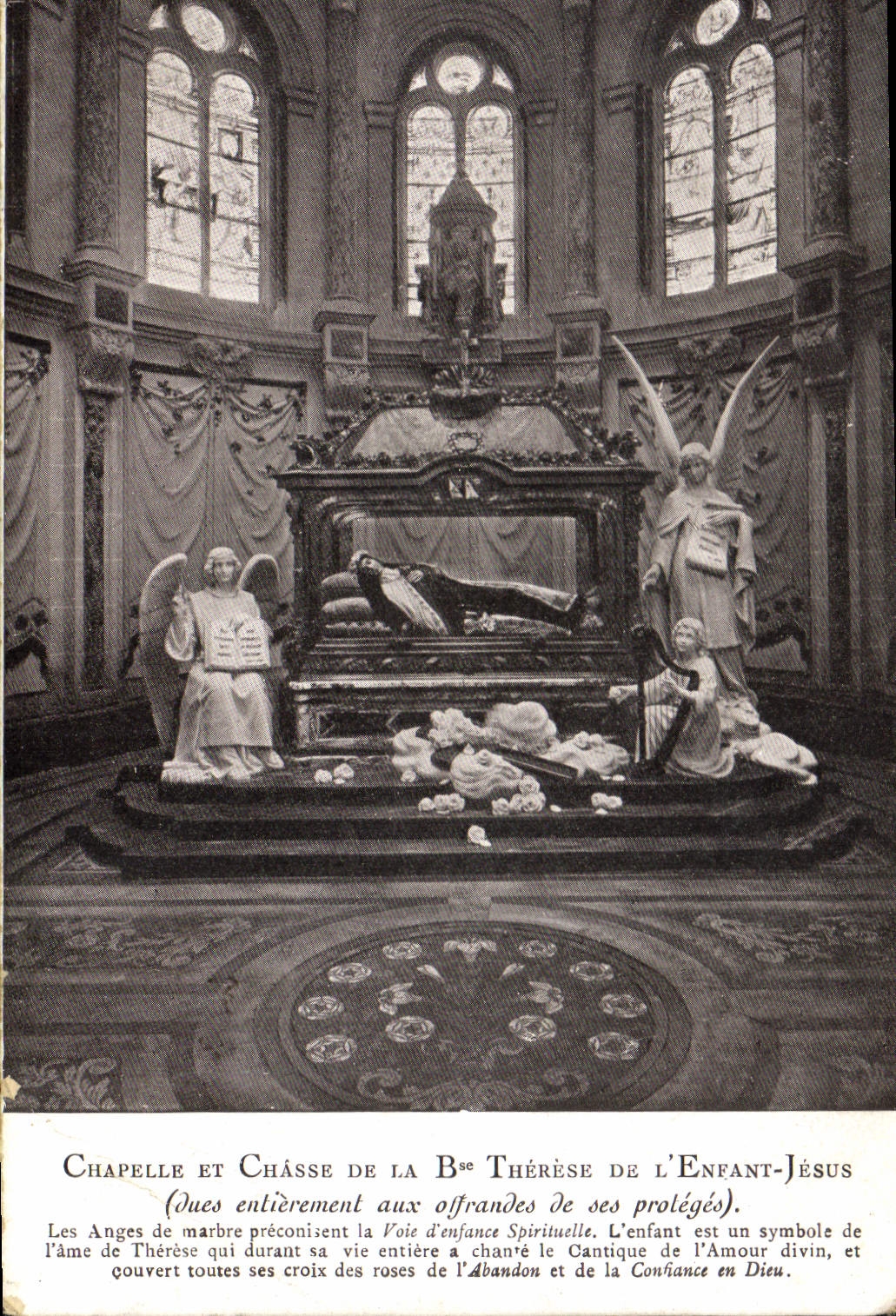 CPA Chapelle et Chasse de la B Therese de l'Enfant Jesus