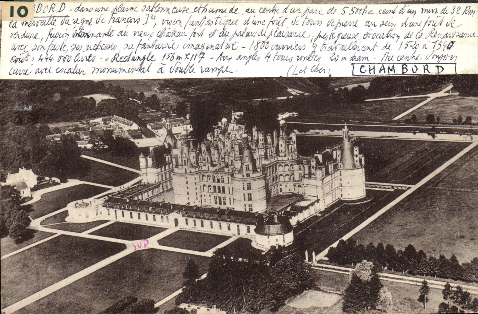 CPA Chambord Château