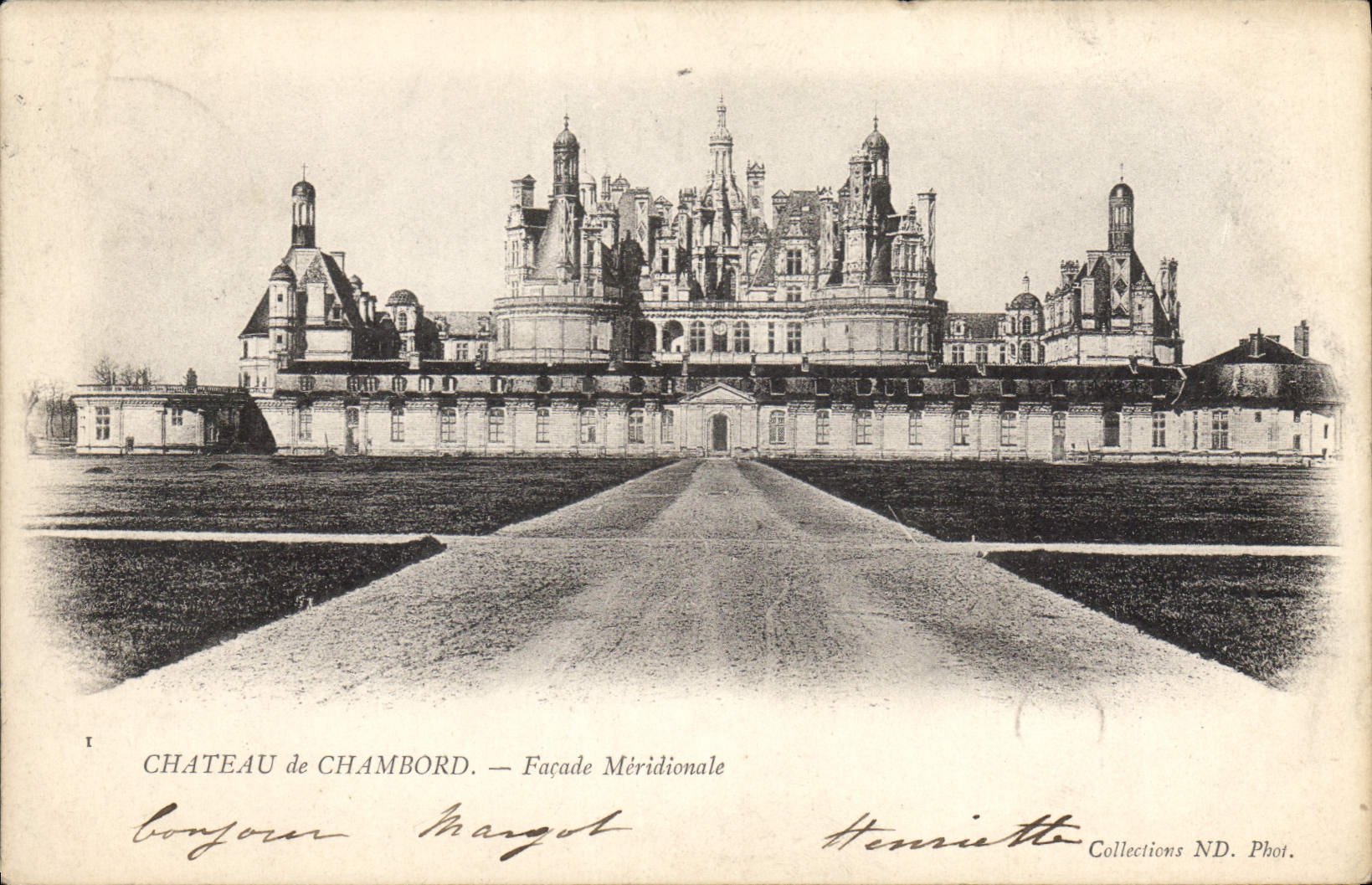 CPA Chateau de Chambord Facade meridionale
