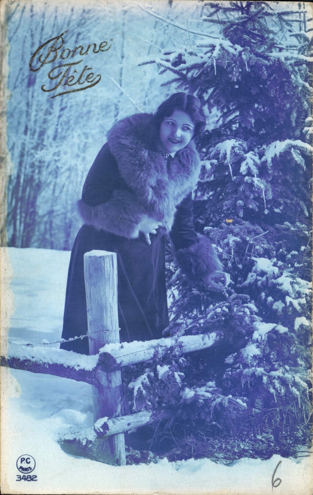 CPA Bonne Fete Femme