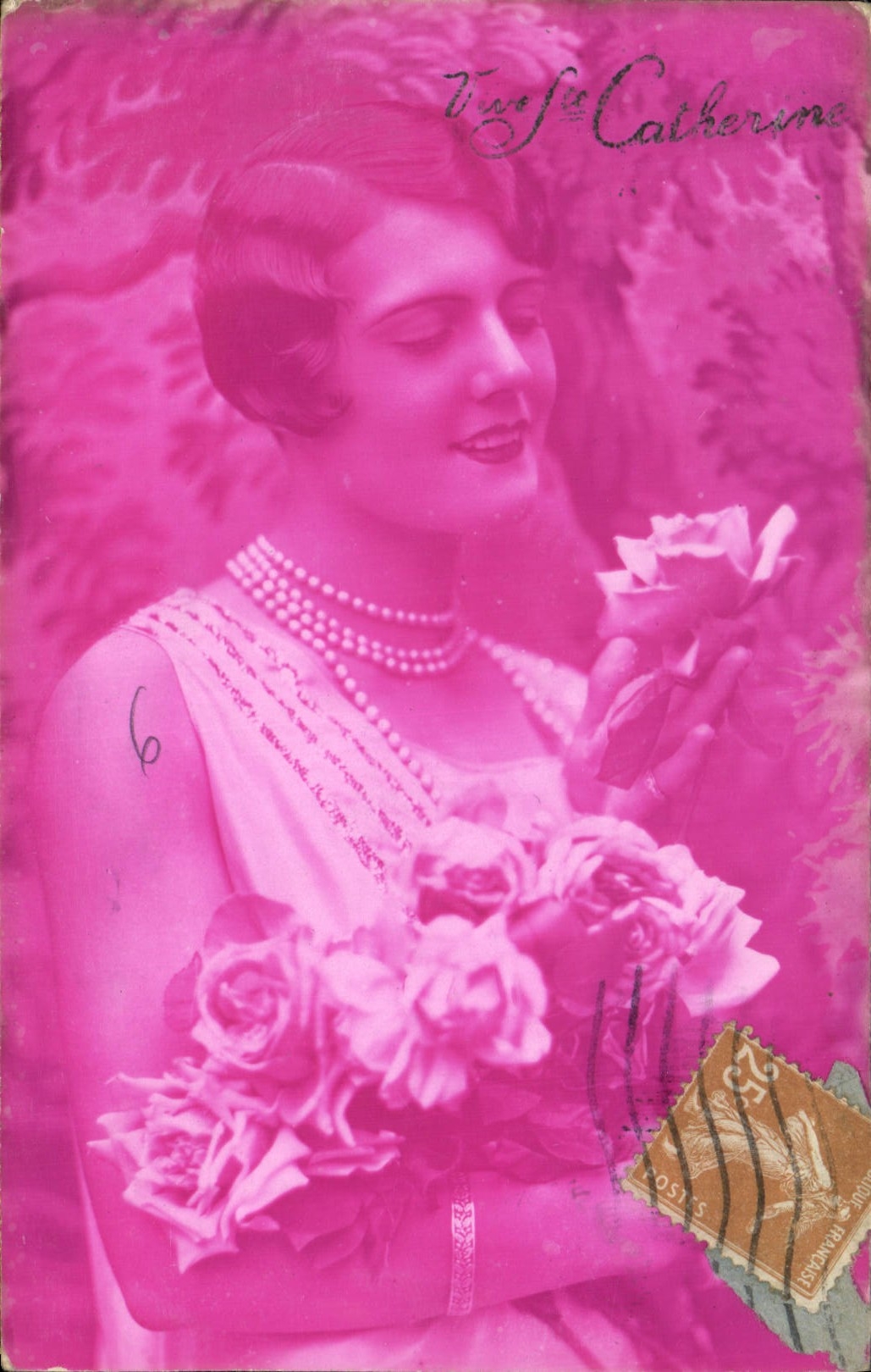 CPA Vive Ste Catherine Femme