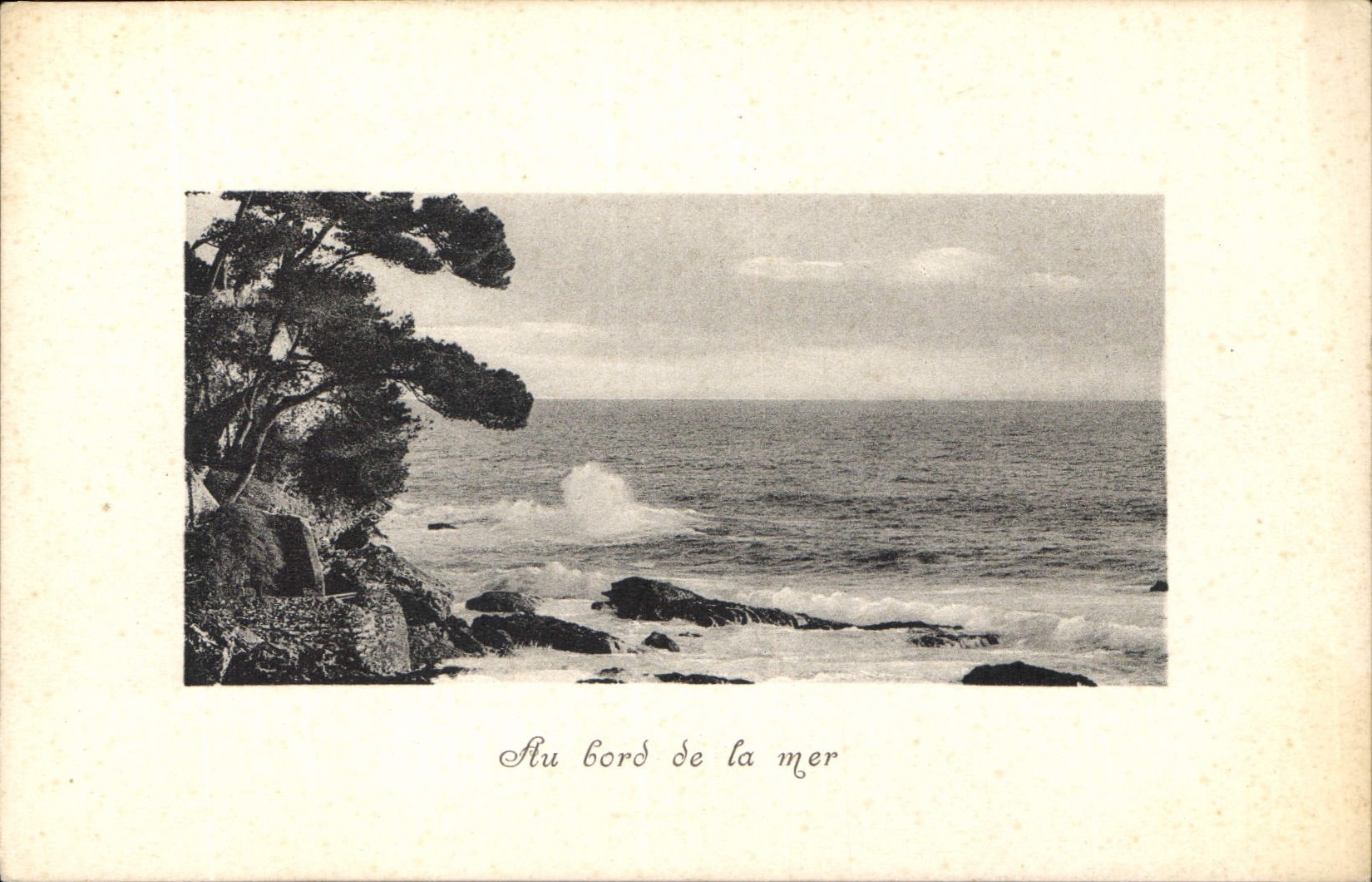 CPA Au bord de la Mer 