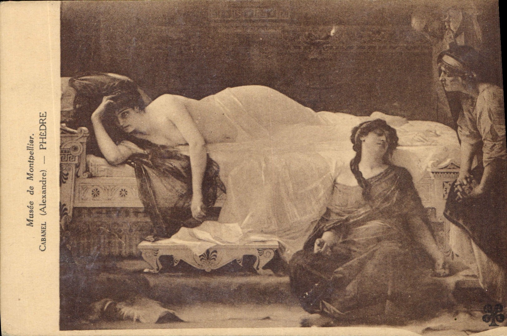 CPA Musee de Montpellier Cabanel Phedre 