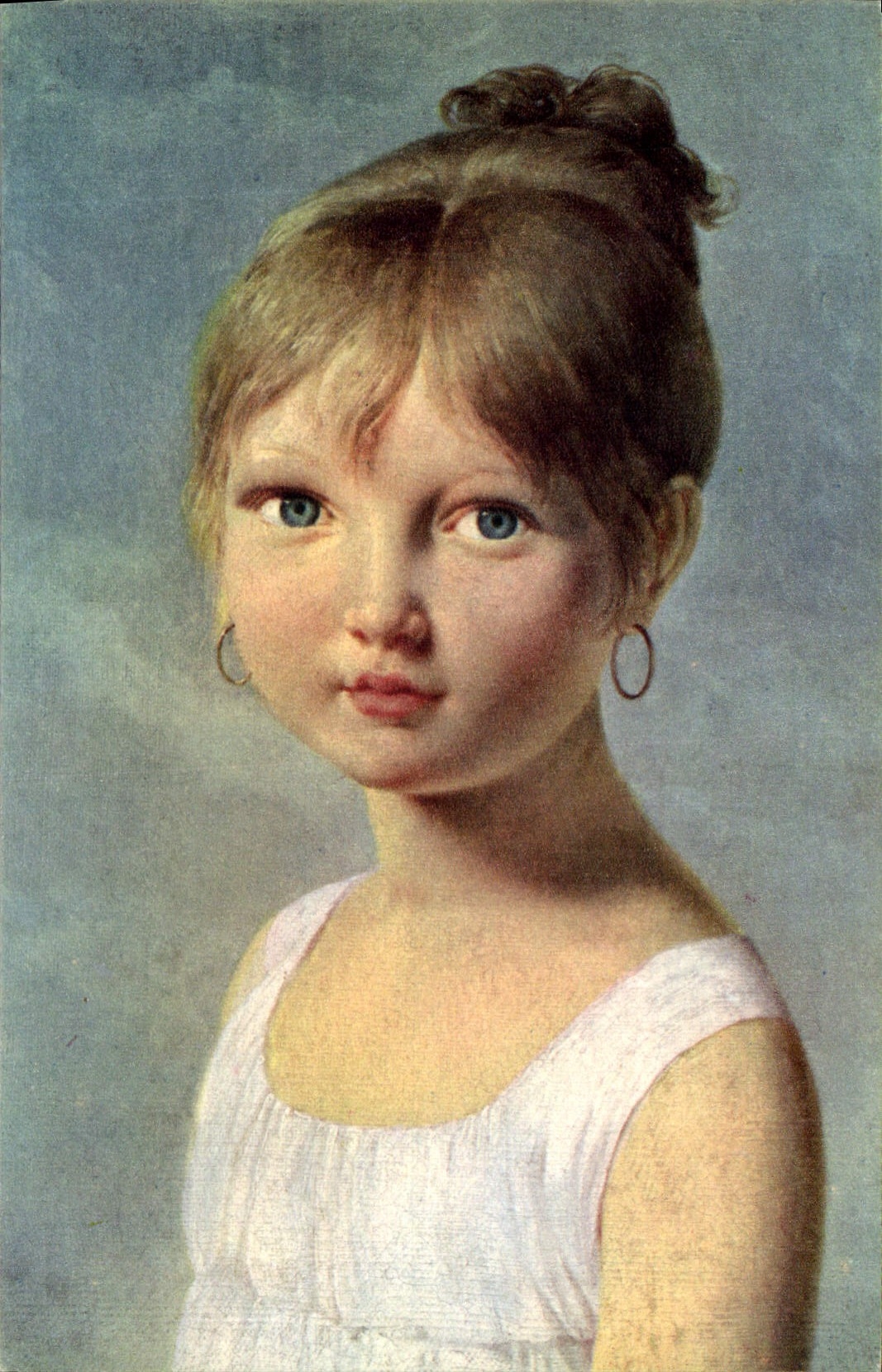 CPA Guerin Portrait de jeune Fille 