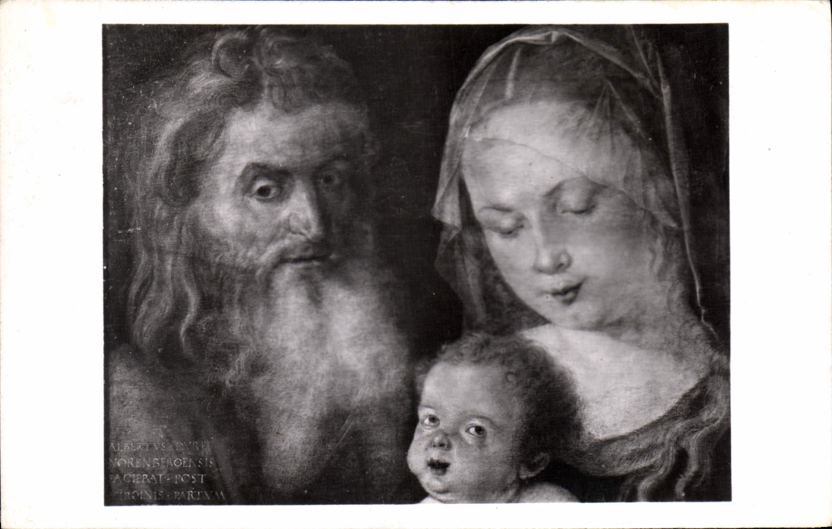CPA Petit palais Paris La Sainte Famille par Albert Durer 