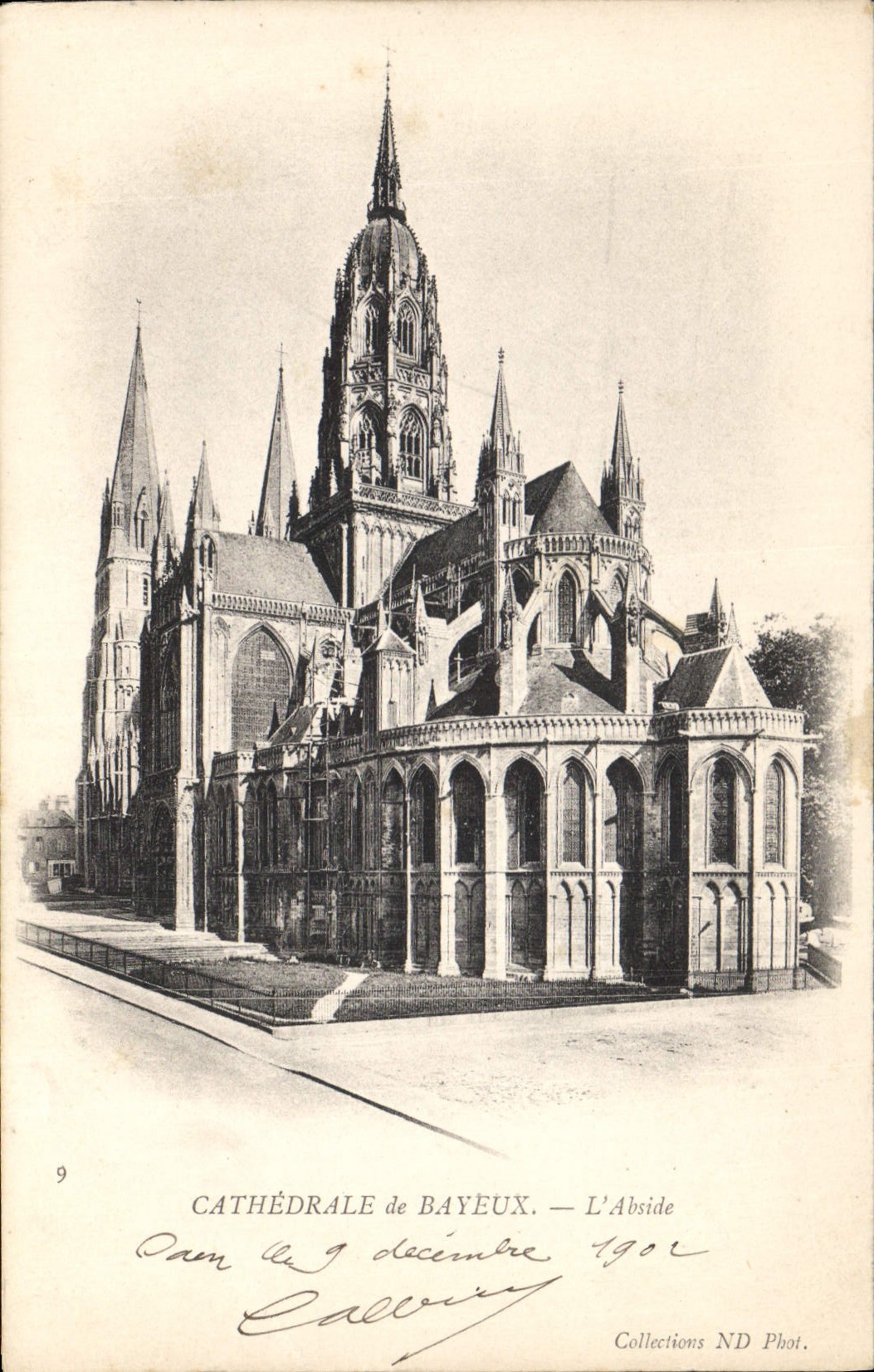 CPA Cathedrale de Bayeux L'Abside 