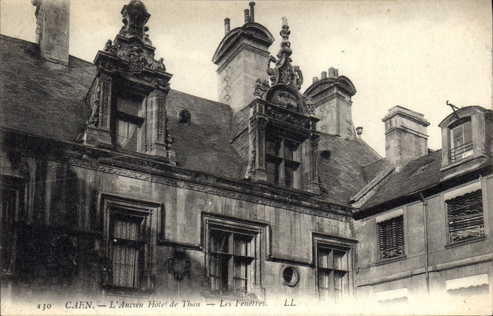 CPA Caen L'Ancien Hotel Les Fenetres 
