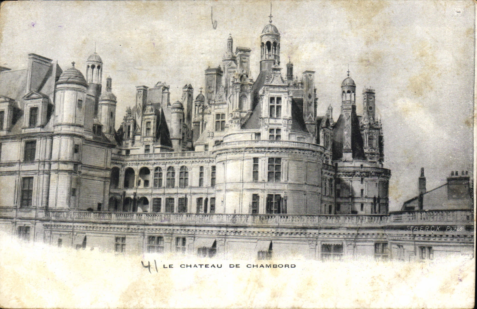 CPA Le Chateau de Chambord 