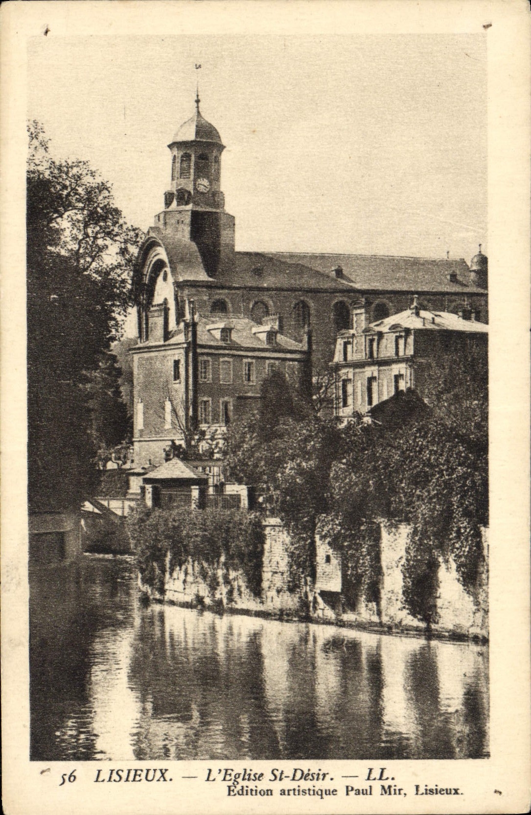 CPA Lisieux L'Eglise St Desir 