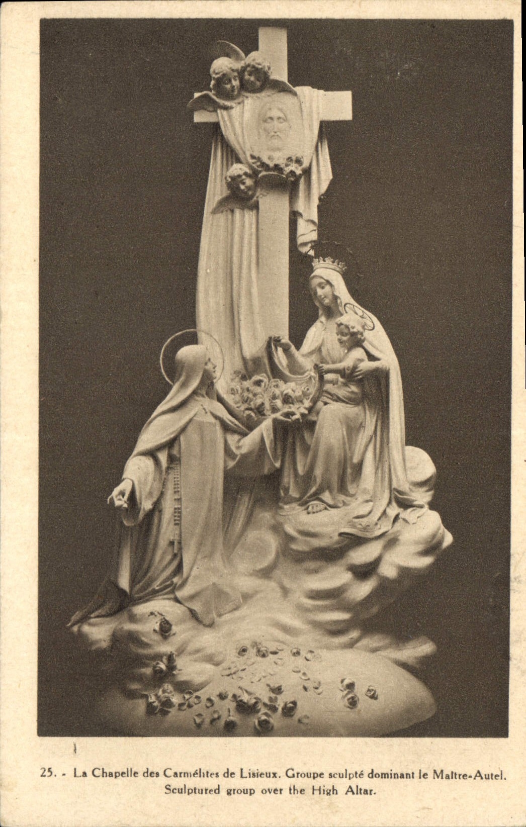 CPA La Chapelle des Carmelites de Lisieux 