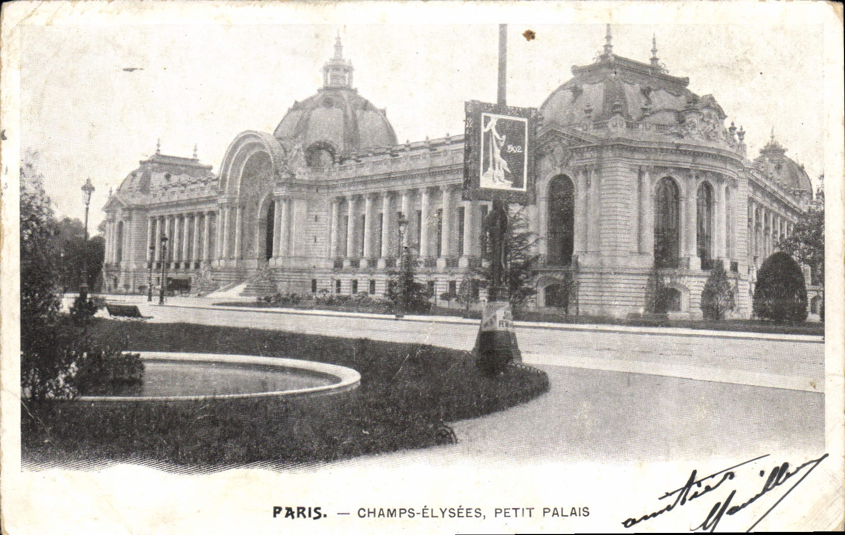 CPA Paris Champs Elysees Petit Palais 