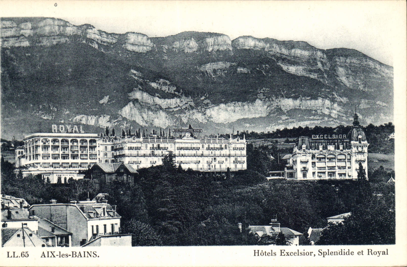 CPA Aix les Bains Hotels Excelsior Splendide et Royal 