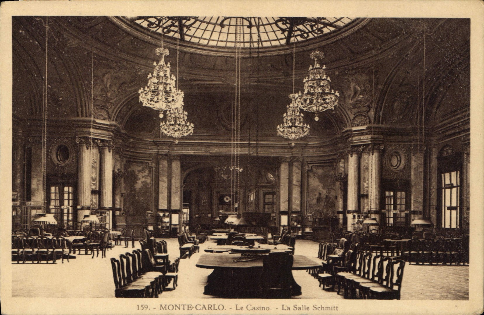 CPA Monte Carlo Le Casino La Salle Schmitt