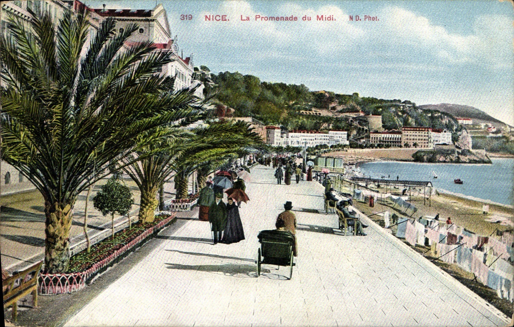 CPA Nice La Promenade du Midi 