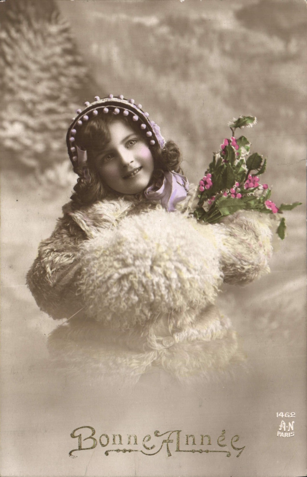 CPA Bonne Annee Enfant