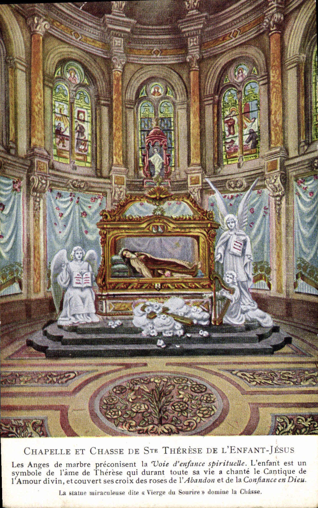 CPA Chapelle et Chasse de Ste Therese de l'Enfant Jesus 