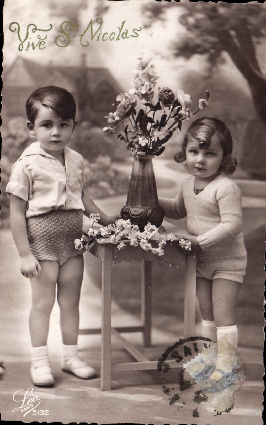 CPA Vive St Nicolas Enfants