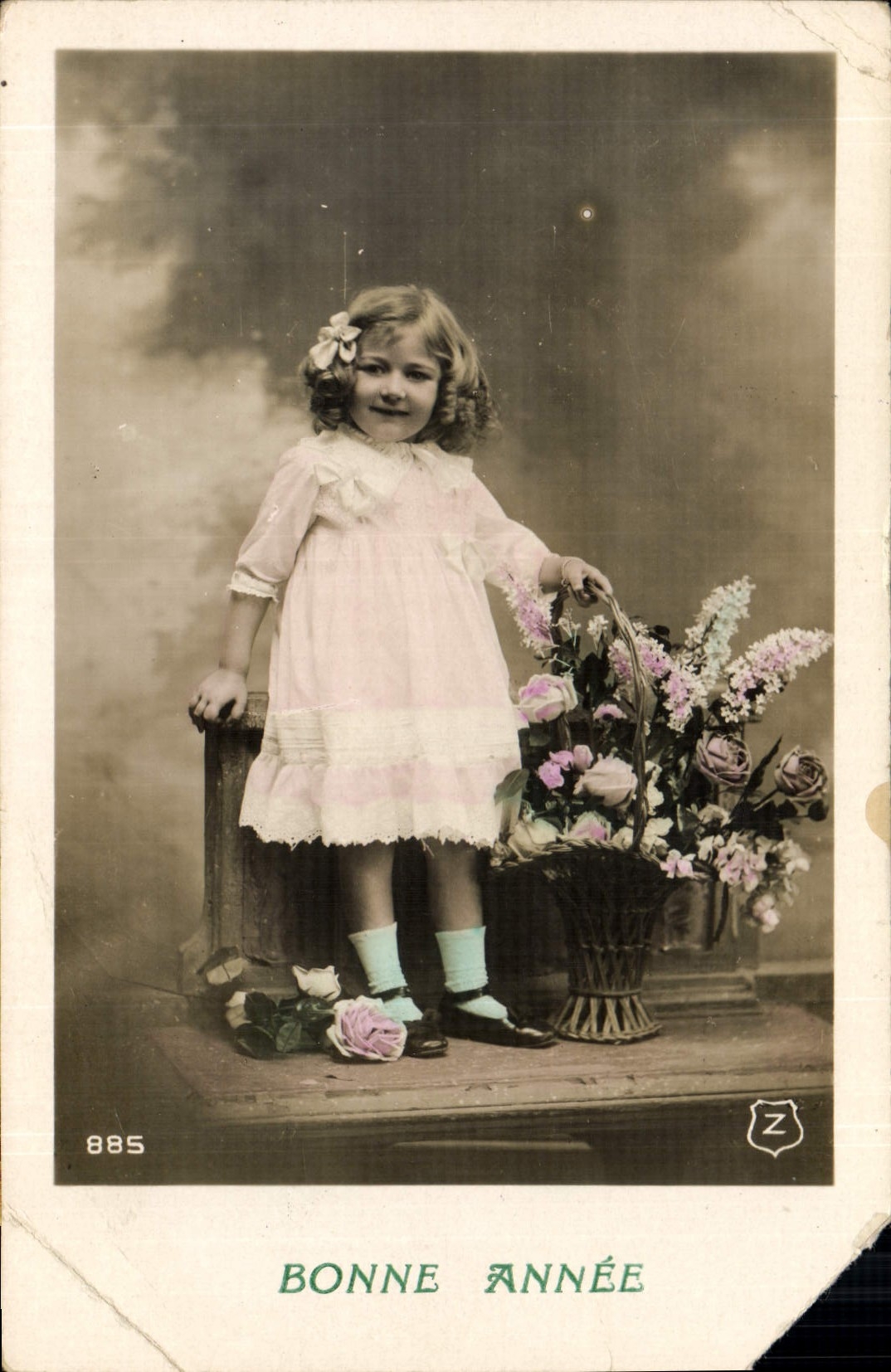 CPA Bonne Annee Enfant