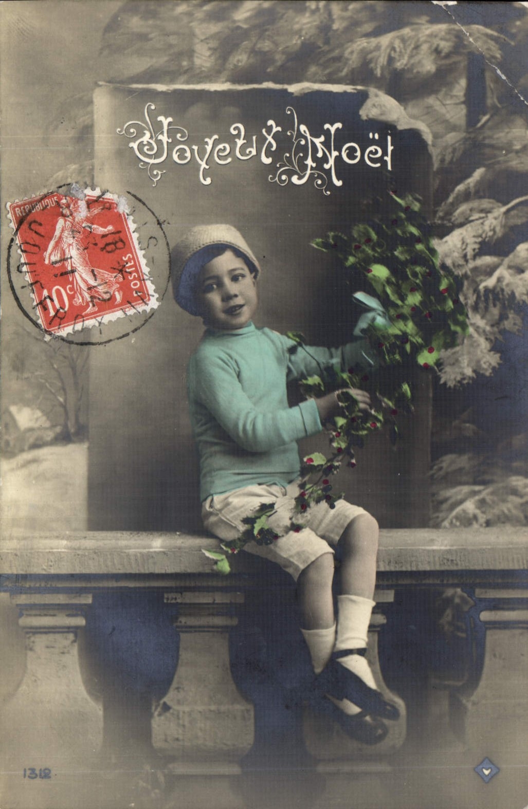 CPA Joyeux Noel Enfant