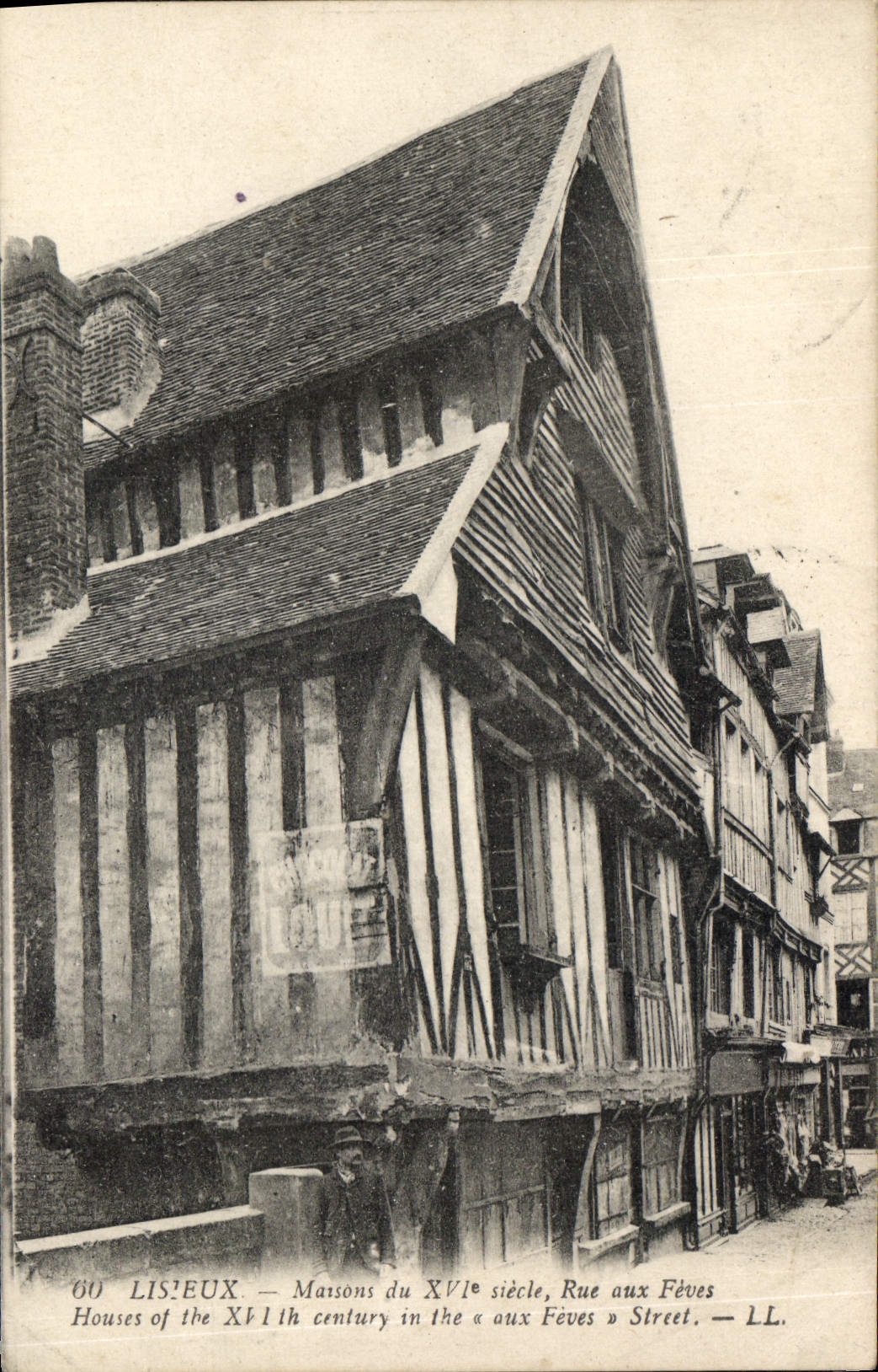 CPA Lisieux Maison du XVI siecle 