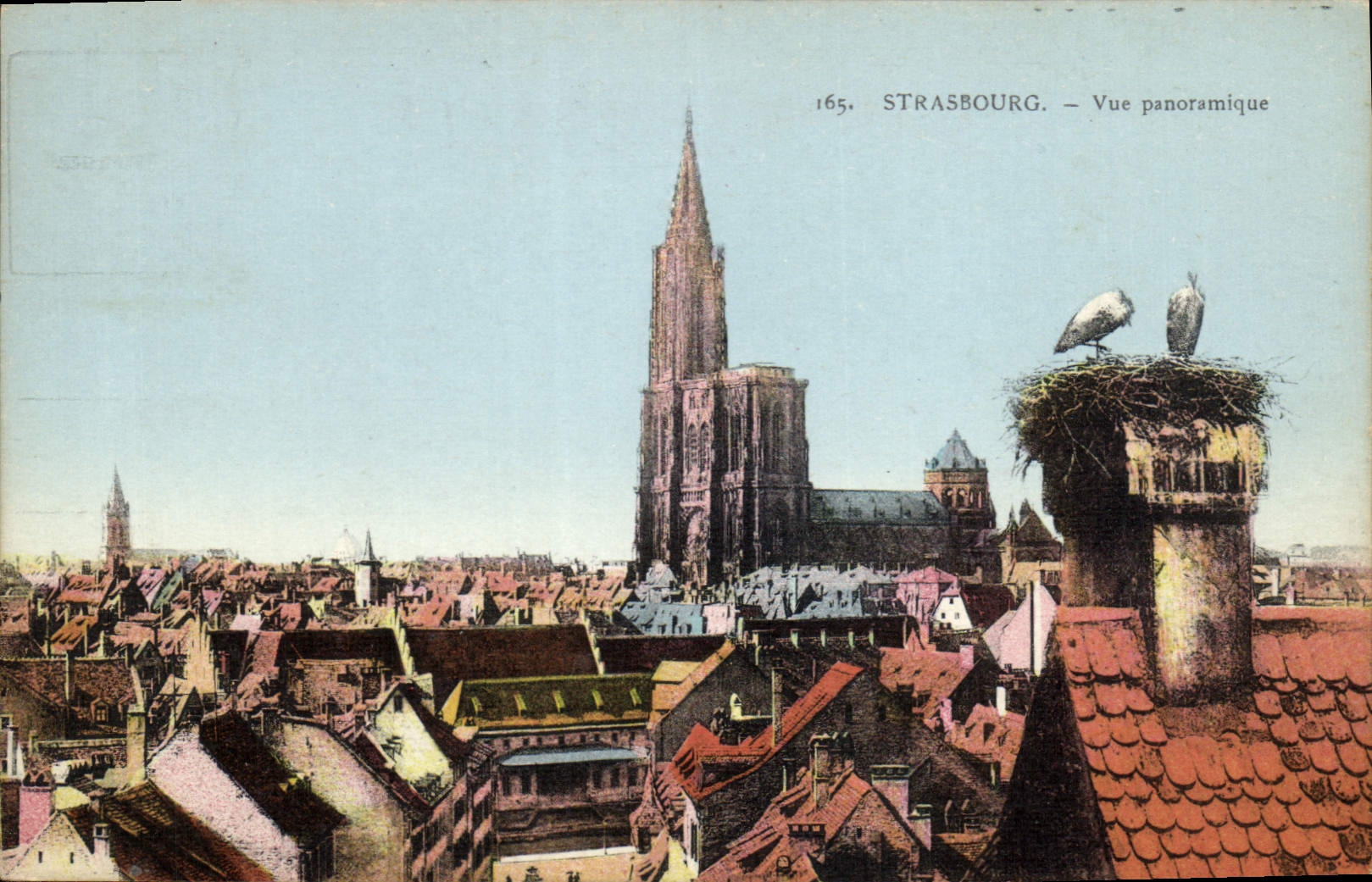 CPA Strasbourg Vue panoramique 