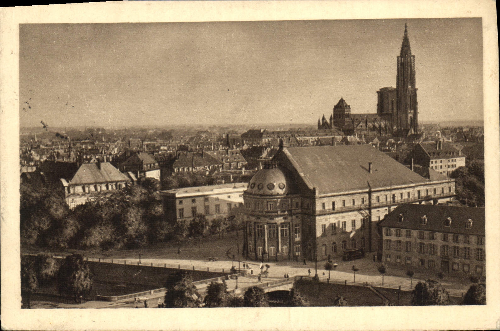 CPA Strasbourg Vue generale 