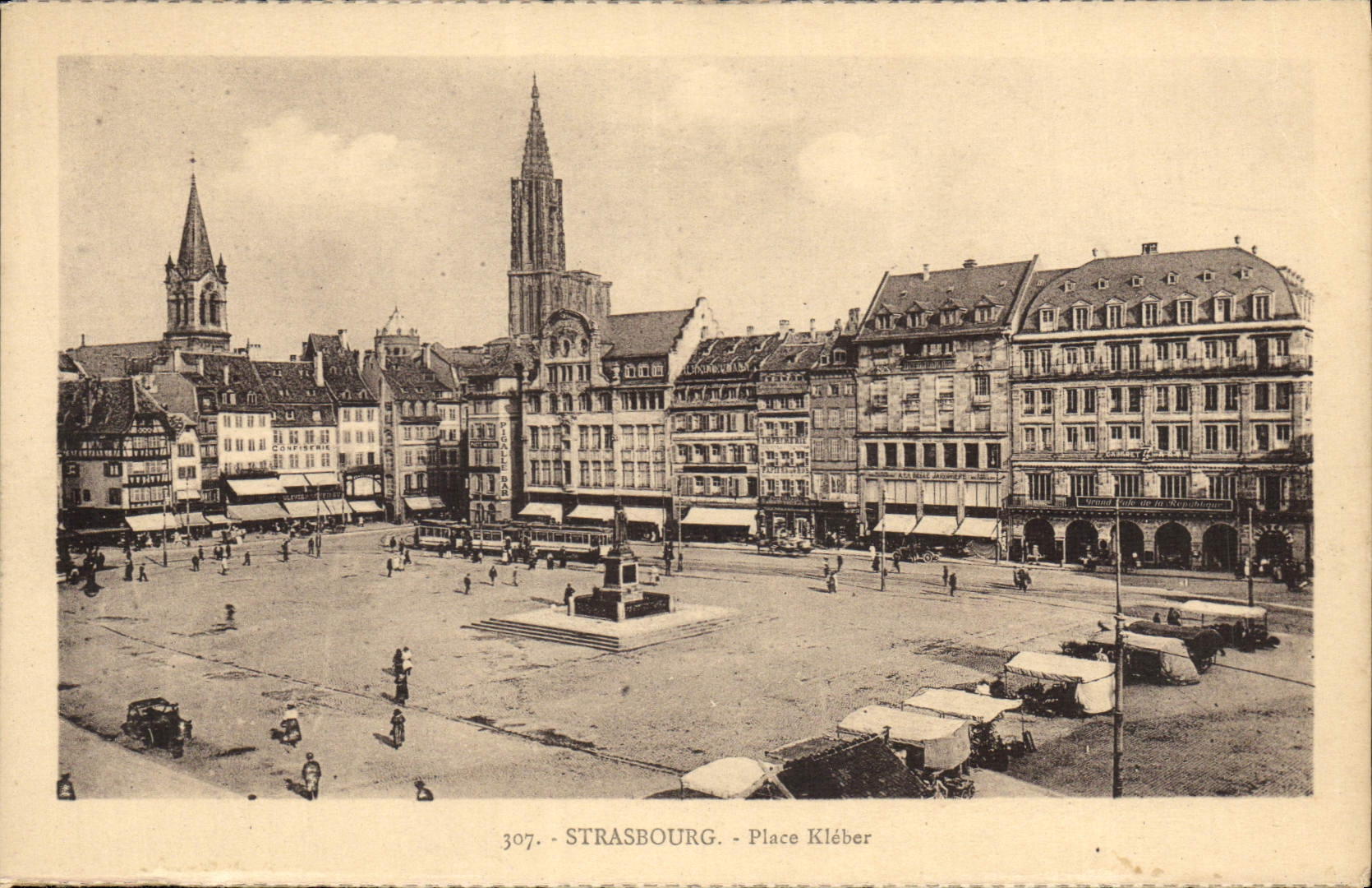 CPA Strasbourg Place Kleber 